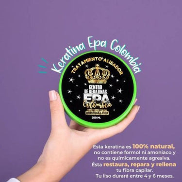 Keratina Epa Colombia | Porción 200 ml